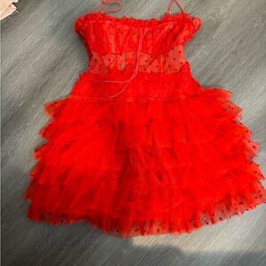 For love & Lemons Ruffle Dress